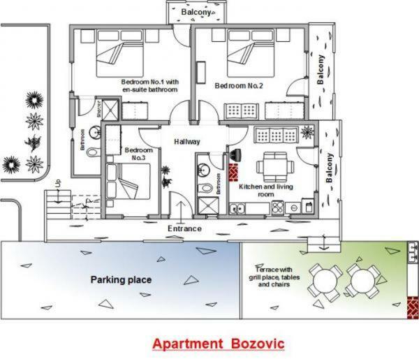 Apartment Bozovic Orebic Room photo
